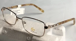 Oleg Cassini OCO368 368 53-16-135 Shiny light brown  Women’s Eyeglass frames - Picture 1 of 4