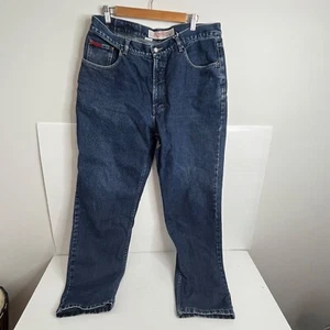 Lee Cooper Jeans Mens Size 92cm Blue Denim Work Marster VGC - Bild 1 von 5