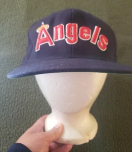 Sombrero de Colección California Angels SnapBack Colección Cooperstown Aguja Americana - Imagen 1 de 8