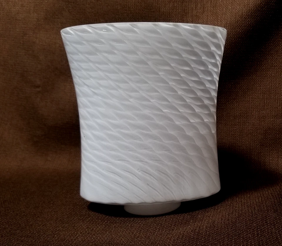 Aplique colgante de vidrio tejido lunar luz Westinghouse blanco transparente 2" Foto 1 de 4