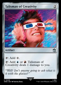 Talisman of Creativity NM MTG Doctor Who Magic - Picture 1 of 1