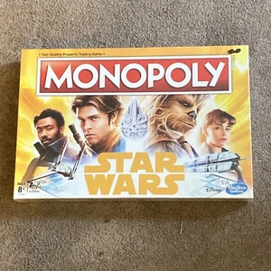 Star Wars Monopoly Broad Game Han Solo Edition Brand New Seal Box Free Shipping - Picture 1 of 2