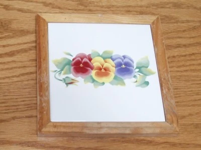 Corning Corelle Coordinates Summer Blush Trivet *no cheese spreader - Image 1 of 4