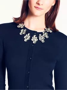 Kate Spade "Steal the Spotlight" statement necklace huge crystal show stopper! - Picture 1 of 7