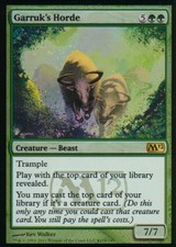 Garruk's Horde Foil | NM | Release Promos | Magic MTG