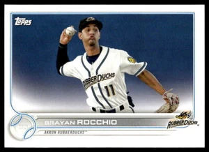 2022 Topps Pro Debut #PD-22 Brayan Rocchio Akron Rubberducks - Picture 1 of 2
