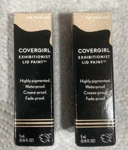 COVERGIRL Eyeshadow 100 Darling Exhibitionist Lid Paint .16 fl oz Waterproof (2) - Picture 1 of 2