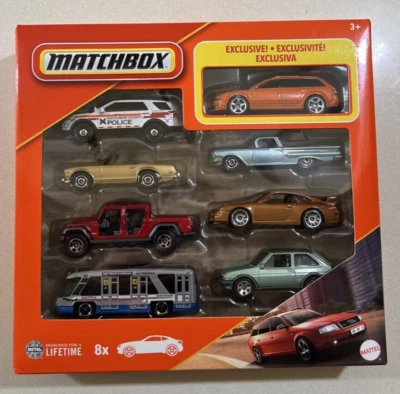 NEW 2025 Matchbox Audi RS6 Avant Orange Exclusive 8 Pack - Image 1 of 2