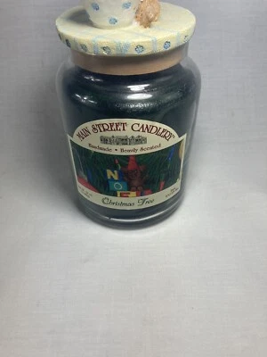 Vela Yankee Vintage Árbol de Navidad Aroma Main Street Candlery Springfield Ma - Imagen 1 de 4