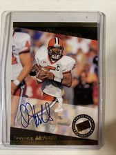 1999 Press Pass Authentics Donovan Mcnabb Autograph Rookie Syracuse, Eagles