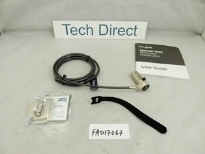 Targus DEFCON Trapezoid Serialized Combo Cable Lock ASP66GLX-S - Picture 1 of 6