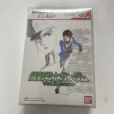 Mobile Suit Gundam Vol 2 Jaburo (Wonderswan Color, 2001)  US Seller - Image 1 of 2