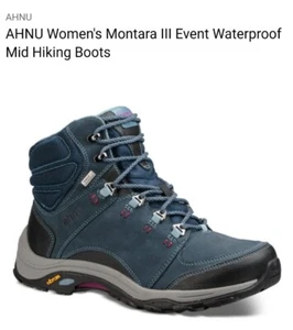 Botas de senderismo Ahnu Montara eVent III. Reino Unido talla 5. Azul - Imagen 1 de 7