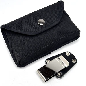 Turtleback Heavy Duty Nylon Medium Pouch Holster Case w/Rotating Metal Belt Clip - Picture 1 of 19