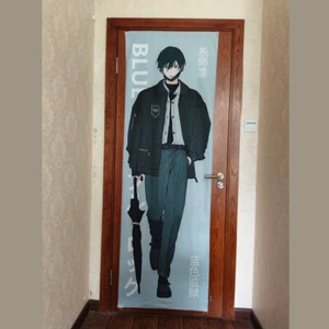 BLUE LOCK Rin Itoshi Adorn Background Placard Wall Cloth Draw Collect Cartoon - Picture 1 of 2