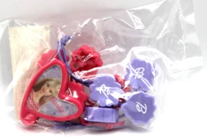 Tara Toys Mattel 2004 Barbie Party City Party Favor Magnet Clip & Hair Ties NIP - Picture 1 of 4