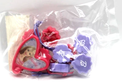 Tara Toys Mattel 2004 Barbie Party City Party Favor Magnet Clip & Hair Ties NIP - Image 1 of 4