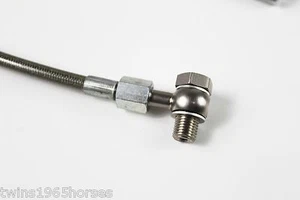 BRAIDED PTFE HOSE with AN-3 ENDS, Brake, Clutch, Master Cylinder, Calliper - Bild 1 von 9