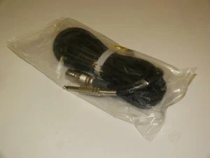 Cable conector de micrófono de 3 pines XLR a 1/4" cable de plomo ~ 5 m ~ NUEVO - Imagen 1 de 1