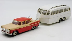 Les Miniatures de Norev Simca Chambord Caravane Henon plastic model car 1:43 yy - Foto 1 di 8
