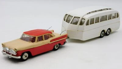 Les Miniatures de Norev Simca Chambord Caravane Henon plastic model car 1:43 yy - Immagine 1 di 4