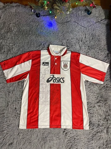 ASICS STOKE CITY 1996-1997 HOME FOOTBALL SHIRT JERSEY SIZE XXL Cover