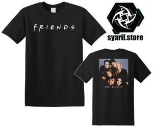 FRIENDS TV Show Men's Black White T-Shirt Size S-5XL - Picture 1 of 2