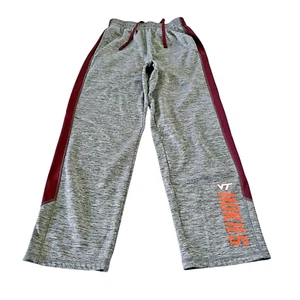 Vtg Y2K Champion Virginia Tech Hokies Joggers Jogging Pants Sweatpants Mens M VT - Picture 1 of 16