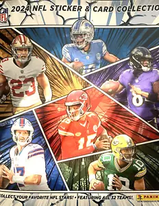 Panini 2024 NFL Stickers & Cards Collezione #1-200 2024/25 - Foto 1 di 201