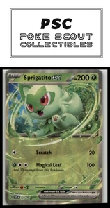 SV: Scarlet & Violet Promo Cards #087 Sprigatito ex - Picture 1 of 2