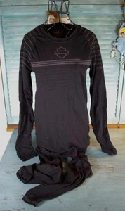 Conjunto/2 Pantalones Para Mujer Harley-Davidson Capa Base Térmica Negra 2XL - Imagen 1 de 9