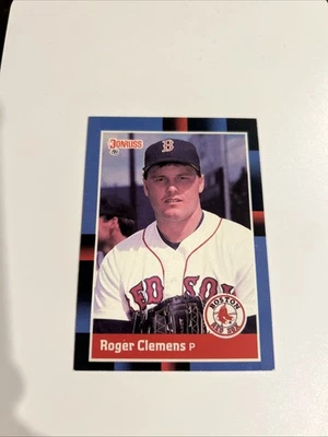 Donruss 1988 - Roger Clemens #51 Boston Red Sox EX estado sin clasificar Cy Young Foto 1 de 2