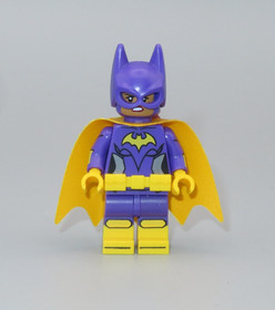 LEGO Batman Batgirl purple yellow cape minifigure movie 70902 70917 70906 70921