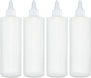 BRIGHTFROM Gewürz Squeeze Flaschen, 16 OZ leere Squirt Flasche mit Klarsicht  - Bild 1 von 8