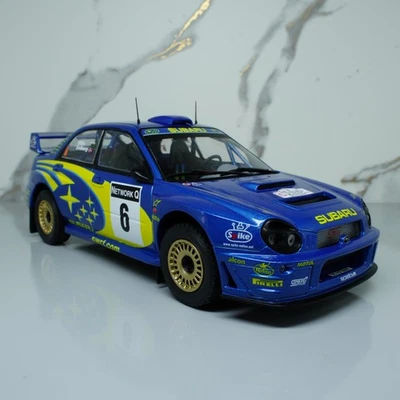 Subaru Impreza WRX STI #6 2nd Gen GD by IXO 1:24 Scale Diecast Model Rally Car - Image 1 of 4