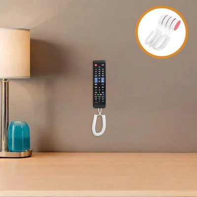  4 Pcs Porte Cable Corde Anti-perdante Support Télécommande Suspendu - Photo 1/4
