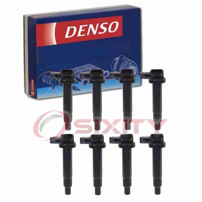 8 pc Denso Direct Ignition Coils for 2002-2010 Lexus SC430 4.3L V8 Spark rt - Image 1 of 4