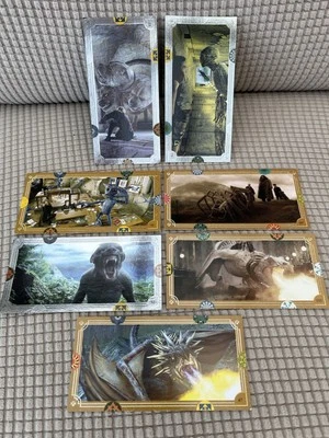 Panini Harry Potter (Contact Card Monsters Dragons Cards  12 30 52 67 79 107 132 - Image 1 of 4