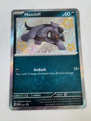 Maschiff 071 Sv: Scarlet & Violet Promo Cards Holo - Image 1 of 3