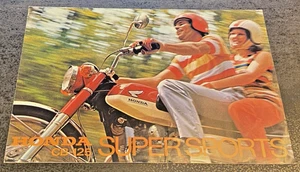 Notice Commerciale HONDA CB 125 Super Sports* - Non Daté - Bel Etat. - Picture 1 of 3