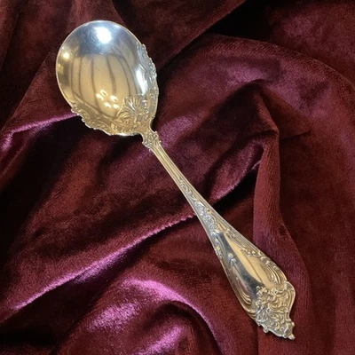 ALTAIR por Watson Silver-Sterling Berry Cuchara para servir-45 gramos-¡Detalles exquisitos! Foto 1 de 4