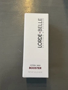 Lorde + Belle Hydra Max Booster 3g Hyaluronic Acid Serum Add-In Made in USA - Picture 1 of 6