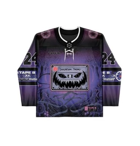CAMISETA DE HOCKEY CINTA B DISTORSION TEORY *TOTALMENTE NUEVA MEDIANA* - Imagen 1 de 3