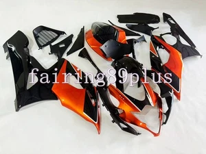 Black Burnt Orange ABS Injection Fairing Kit Fit for 2005 2006 GSXR1000 - Picture 1 of 6