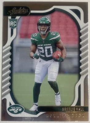 BREECE HALL RC 2022 Panini Absolute # 114 NY Jets - Image 1 of 2