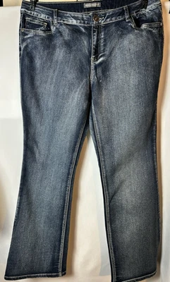 Kate & Mallory Bootcut Medium Blue Denim Jeans   Size16   NWOT - Image 1 of 4