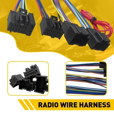 Arnés de cableado inverso de reemplazo de radio de coche caliente para PONTIAC Bonneville 2003-2005 EO Foto 1 de 4