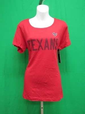 New Houston Texans Womens Size XL XLarge Red Shirt - Image 1 of 4