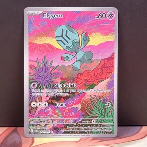 Elgyem 120/086 Black Bolt Illustration Rare Full Art Pokemon - Picture 1 of 2