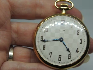 Montre savonnette ancienne LIP or 18 carats - Bild 1 von 12